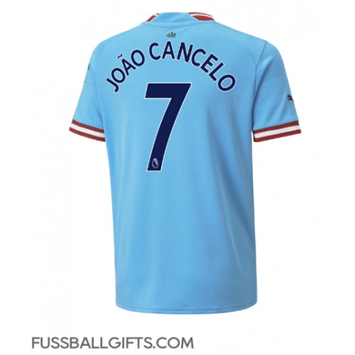Manchester City Joao Cancelo #7 Fußballbekleidung Heimtrikot 2022-23 Kurzarm